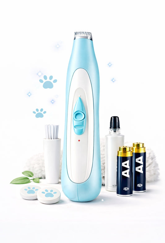 PawTrim Pro – Sanfter & leiser kabelloser Pfoten-Trimmer für dein Haustier